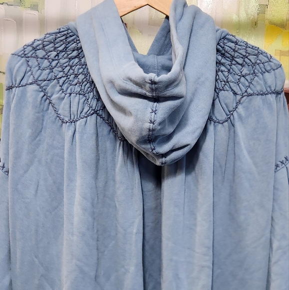 New!Free People Marty Smocked Mini Dress - Picture 8 of 13